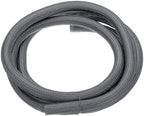 MECCANIXITY Split Sleeve Wire Loom Braided Sleeve 1" 10Ft Grey by MECCANIXITY
