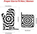 Copy of Optical Pattern Oven Mitts and Pot Holders Sets, Heat Resistant Cooking Mitts and Hot Pads, Waterproof Oven Glove Potholders for Cooking Baking Grilling - Image 3