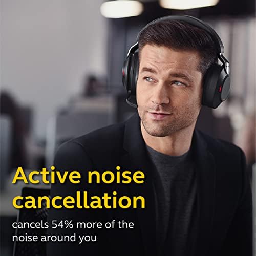 Jabra Evolve2 85 - USB-A MS Teams Stereo - Black Wireless Headset/Music Headphones Black - Image 2