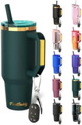 Frost Buddy Thicc Buddy 40oz Tumbler - Stainless Steel (Emerald Elegance) by FrostBuddy