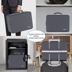 ENGPOW Fireproof Document Organizer Bag with Lock ＆ Accordion File Folder - Image 6