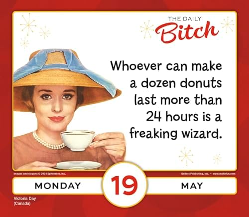 The Daily B 2025 Boxed Daily Desk Calendar - Image 4