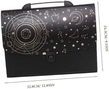 folders Multi-Layer File Folder Organizer with Handle - Image 2