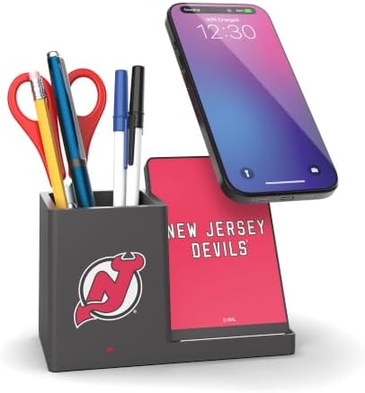 SOAR NHL Wireless Charger and Desktop Organizer by SOAR