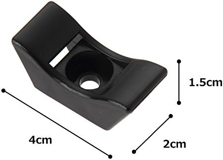 Panduit TMEH-S25-C0 Extra Heavy Cable Tie Mount, 1/4 Screw, Weather Resistant, Nylon, Black (Pack of 100) - Image 4