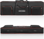 AKOZLIN 88 Key Keyboard Case, Soft Padded Keyboard Gig Bag, Piano Bag - Image 6