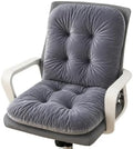 Office Chair Cushion Desk Seat Pad with Back Support for Dorm Chairs by Gujuja