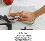Ultra-Cut Absorbent Microfiber Towels, Silver-Embedded, Lint & Scratch-Free, for Home, Lab, & Dairy Industry Use, 12x12 Inches 25-Pack - Image 5