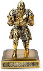 King's Guard Knight Pen Holder with a Letter Opener Desk Organizers Bronze - Image 2
