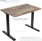 VIVO Reclaimed Wood 43 x 24 in Solid Table Top, DESK-TOP43P - Image 4