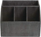 American Metalcraft PWBC7 Poplar Wood Caddy, Black, 7 1/2-Inches by AmericanMetalcraftInc