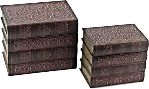 Bellaa 21213 Decorative Box Celtic Knot Book Ends Vintage Bookends Boho Farmhouse Irish Bookshelf Holder Stoppers Hidden Secret Storage Jewelry Keepsake Gift - Image 2