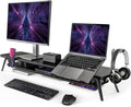Fenge 42.5-Inch Monitor Stand Riser with Laptop, Phone & Headphone Holders by Fenge