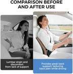 BEBAS Ergonomic Lumbar Support Pillow for Car, Memory Foam Car Back Cushion - Image 5
