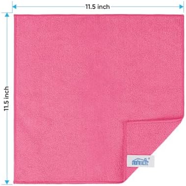 HOMEXCEL 24PK Microfiber Cleaning Cloth, Cleaning Rag for Home, 11.5x11.5in - Image 2