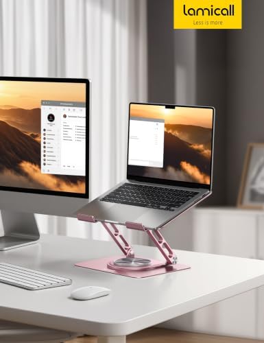Lamicall Adjustable Laptop Stand for Desk Projector Mounts for 10-17.3'' - Image 7