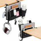 Desk Side Storage Organizer Set Fits Edge 0.2-2.2",Classic,Black by Unknown