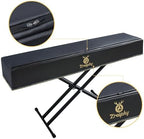 Piano 88 Keys Keyboard Dust Cover with Music Stand Opening of Zipper Design, Dust Proof Cover Compatible for Roland FP30 FP30X Digital Pianos Keyboards - Image 2
