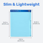 Find It File Folder Notepad, 72-Ct 3rd-Cut Tab Organizer Folders, Blue - Image 4