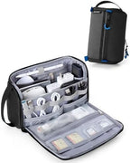 Smasrob Electronics Organizer Travel Case, Tech Bag Charger Pouch, Black by Smasrob