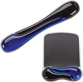 Kensington Duo Gel Mouse & Keyboard Wrist Rest Bundle Set, Ergonomic Keyboard and Mouse Pad With Wrist Support, Keyboard Wrist Rest, Computer Keyboard Pad, Cooling Gel, Non-Skid Backing, Blue K52920WW by Unknown