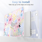 Case for 2026/2025/2024/2023 MacBook Air 15-inch Laptop Release M5 A3448 /M4 A3241 /M3 A3114 /M2 A2941, Stylish Protective Hard Shell Cover for MacBook Air 15.3 inch, Florals - Image 5