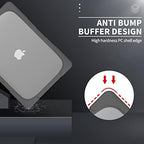 Batianda Heavy Duty Case for MacBook Air 13 Inch 2018-2020, Grey - Image 5