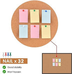 2-Pack Cork Board Bulletin Board 24 x 36, Black Aluminium Framed 2 x 3 Corkboard, Office Board for Wall Cork, Large Wall Mounted Notice Pin Board with 32 Push Pins for School, Home & Office - Image 4