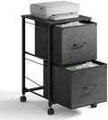 DEVAISE 2 Drawer Mobile File Cabinet, Rolling Printer Stand by DEVAISE