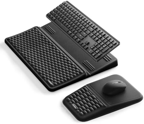 Vaydeer Keyboard Stand and Mouse Pad Set, Ergonomic Elbow Support Pad by Vaydeer
