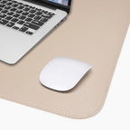 AFIING Cork Desk Mat 47" x 23.6", Dual-Sided Natural Cork & PU Leather Desk Pad, Non-Slip Waterproof Large Mouse Pad for Office, Home & Gaming, Beige - Image 5