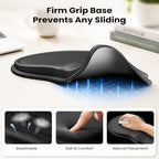 Ergonomic Mouse Pad with Wrist Rest, Extended Forearm Support - Image 5