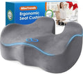BlissTrends Extra Thick Seat Cushion for Office Chair & Car Seat, LightGrey by BlissTrends