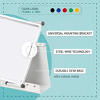 Tarifold Desktop Reference Display System, 50 Pockets, Expandable, White - Image 3