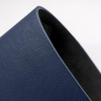 Nekmit Leather Desk Blotter Pad 17 x 12 Inches, Flat, Non-Slip, Waterproof, Blue - Image 2