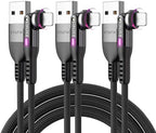Statik PowerPivot 90° USB-A to iProduct Right Angle Cable, 12W by Statik