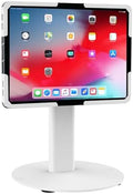 Mount-It! Universal Tablet Countertop Stand, Secure Kiosk Mount, White by Mount-It