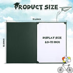 Fainne 80 Pcs 80 Pieces Certificate Holders Diploma Holder, Green - Image 2