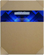 25 Sheets Chipboard 24pt (Point) 11 X 14 Inches Light Weight Scrapbook|Picture-Frame Size .024 Caliper Thickness Cardboard Craft Packaging Brown Kraft Paper Board by ThunderBoltPaper