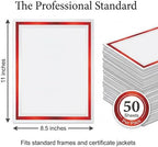 Signature Specialty Certificates, Red Bold Foil Border, 50 Sheets - Image 3