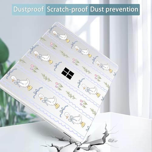 Case for Surface Laptop 8 2026/7 2024 13.8", Preppy Stripe Goose - Image 6