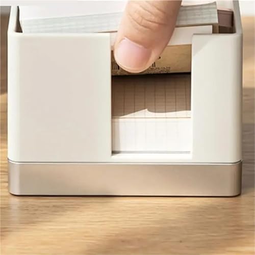 2-Pack Sticky Note Holder for Desk, Practical Notepad Box for Office School Dorm Storage - Image 2