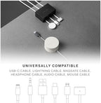 Native Union Weighter – Cable Weight/Holder Desk Accessory for Workspace or Nightstand – Non-Slip Cable Organizer – Metal and Silicone Design – for All Cables Including USB-C & Lightning (Sandstone) - Image 3
