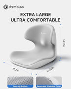Seat Cushion for Office Chair, Ergonomic Seat Cushions for Long Sitting - Image 5