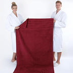 American Soft Linen 100% Cotton Luxury Turkish Towels, 2PC 35x70 Bath Sheet - Image 4