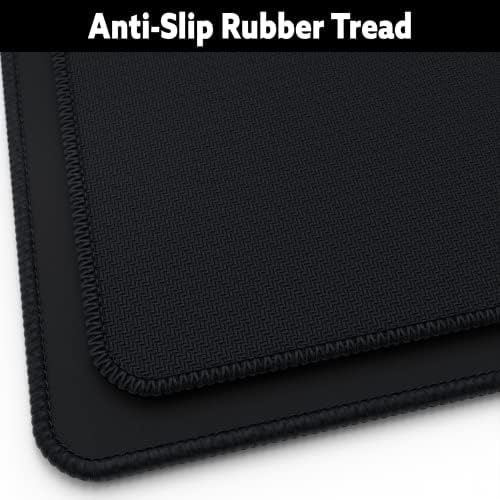 Gamer Boss - Gaming Mouse Pad - 72 x 36 Inches - 4mm Thick with Stitched Edges, Non-Slip Rubber Base, Premium Cloth Mousepad, Desk Mat for Laptop, Keyboard, Computer & PC (Mammoth, Black) - Image 5