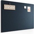 Fluxynara 47.2" x 35.4" Large Bulletin Board, Carbon Blue by FLUXYNARA