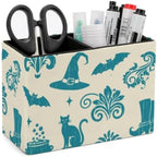 Storage Organizer Cowboy Hat Bat Cat Pot Bubbles Boots Stars Flowers Acrylic Compact Caddies,Home with Accessories by Unknown