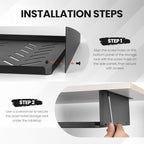 17.3-inch Under Desk Shelf - Under Desk Storage Shelf - Image 6