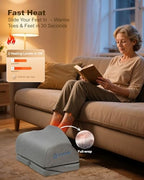 Comfier Foot Rest Under Desk at Work with Heat,Vibration,Foot Heater Foot Warmer,3 Height Under Desk Foot Rest for Office Chair,Gaming Chair Footstool, Ergonomic Heated Footrest,Computer Desk Use - Image 5